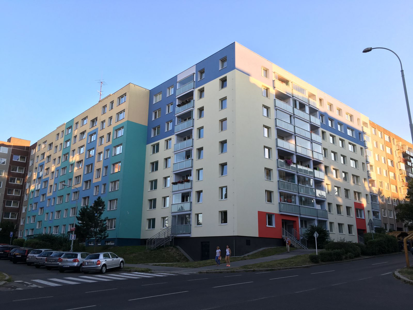 панельные дома в Чехии после реконструкции