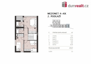 Квартира 4+кк, 108 м² в Праге 4