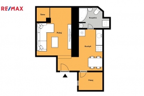 Квартира, 2+1, 35 м² в Праге 5